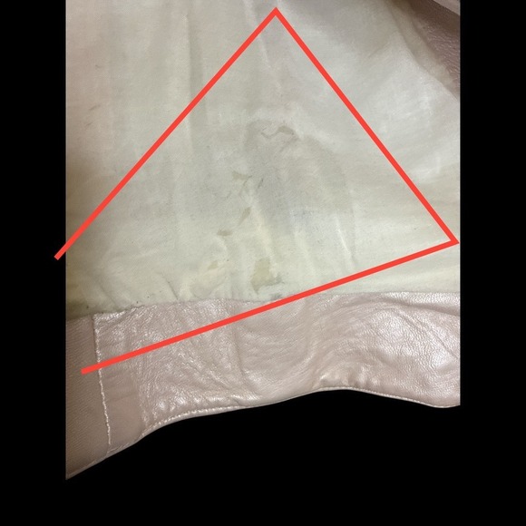 IRO Pink Pearl 100% Lamb Leather Moto Jacket Womens Size 38 EU Size 6 US - Picture 10 of 10